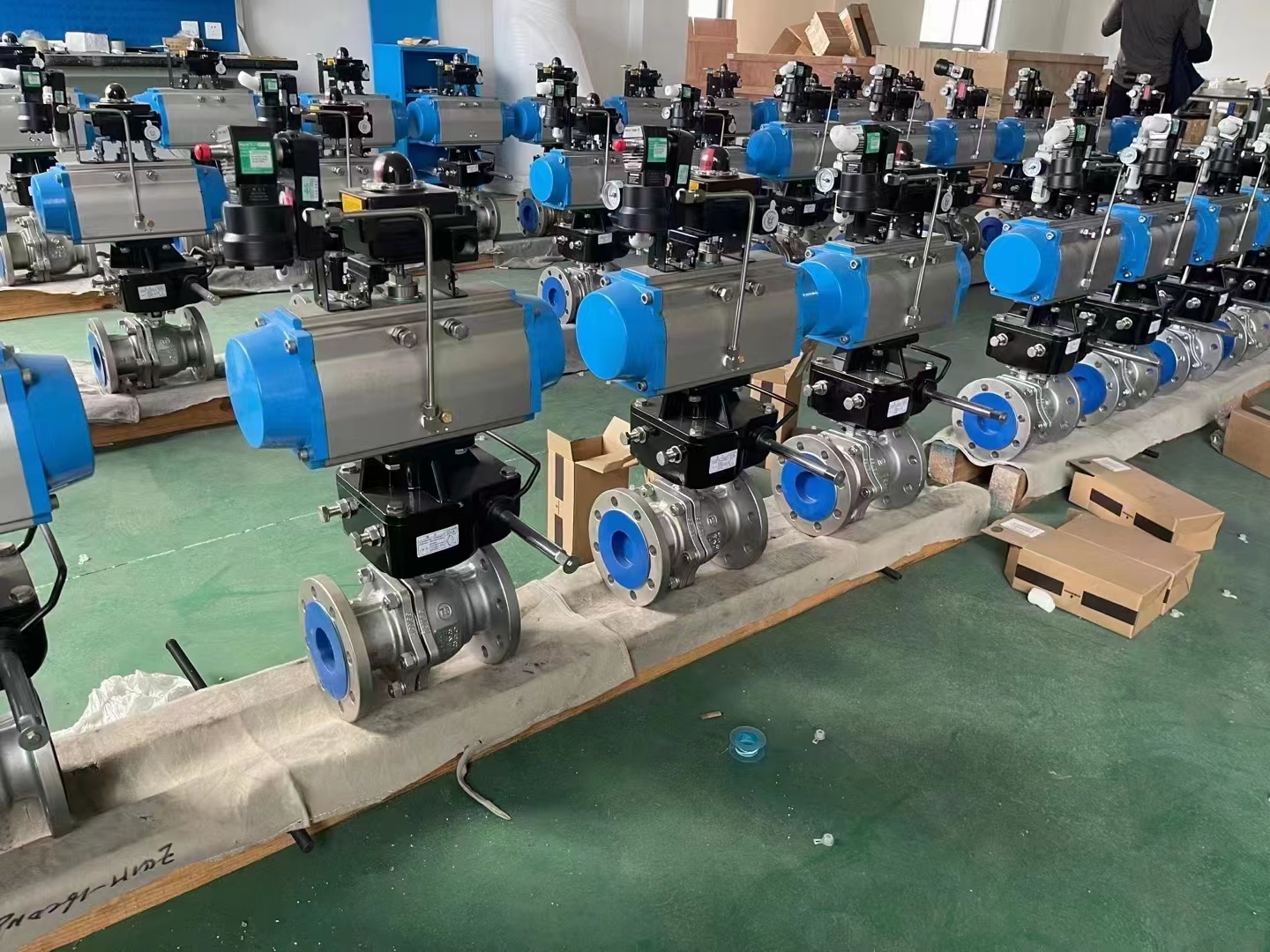 氣動(dòng)不銹鋼球閥